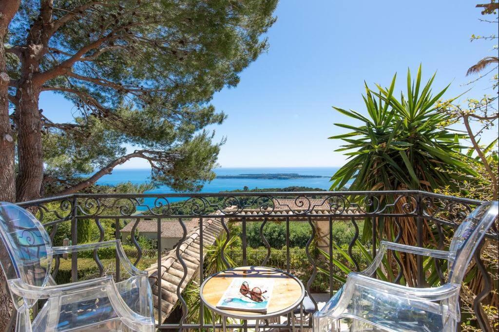 Le Castel Rose Super Cannes, Face Aux Iles De Lerins Vallauris Exterior foto
