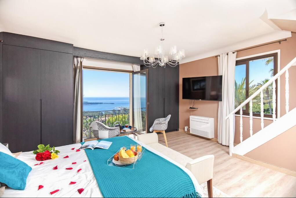 Le Castel Rose Super Cannes, Face Aux Iles De Lerins Vallauris Exterior foto